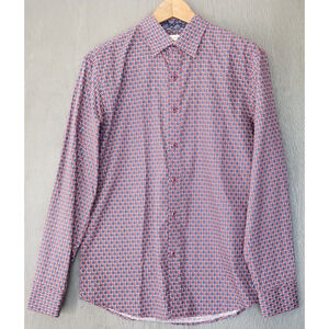 SABLE & STONE Men's size Medium Cotton Casual Work Button Long sleeve shirt (C5)